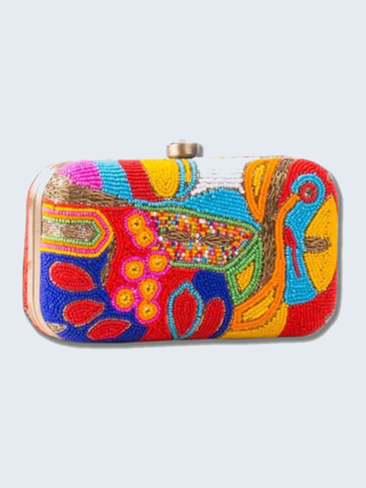 Multi Coloured Exclusive Hand Bag and Clutch Bag 2 Pcs Combo( 2 Bags)! –  Royskart