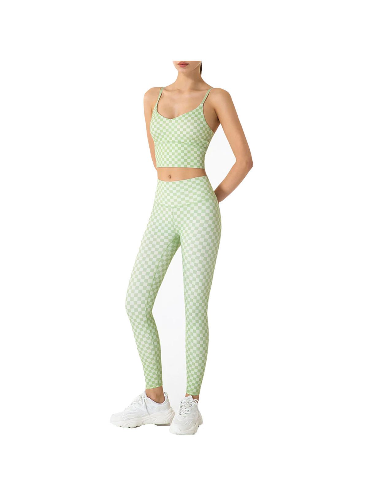 Checkered Yoga set