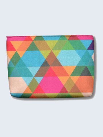 Colourful Geometric pouch